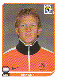 Dirk Kuyt Netherlands samolepka Panini World Cup 2010 #351